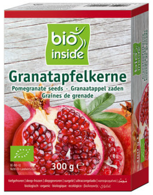 BIO INSIDE Granat pestki mrożone bezglutenowe BIO