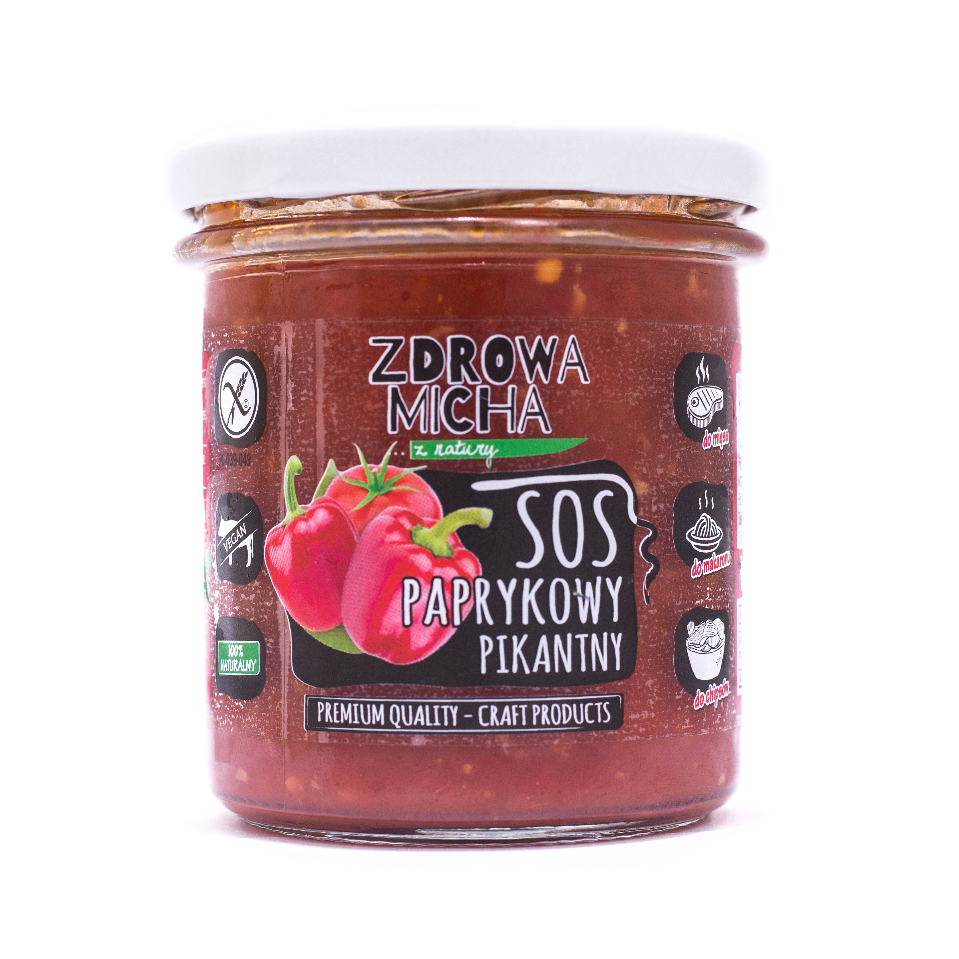 ZDROWA MICHA Sos paprykowy ostry