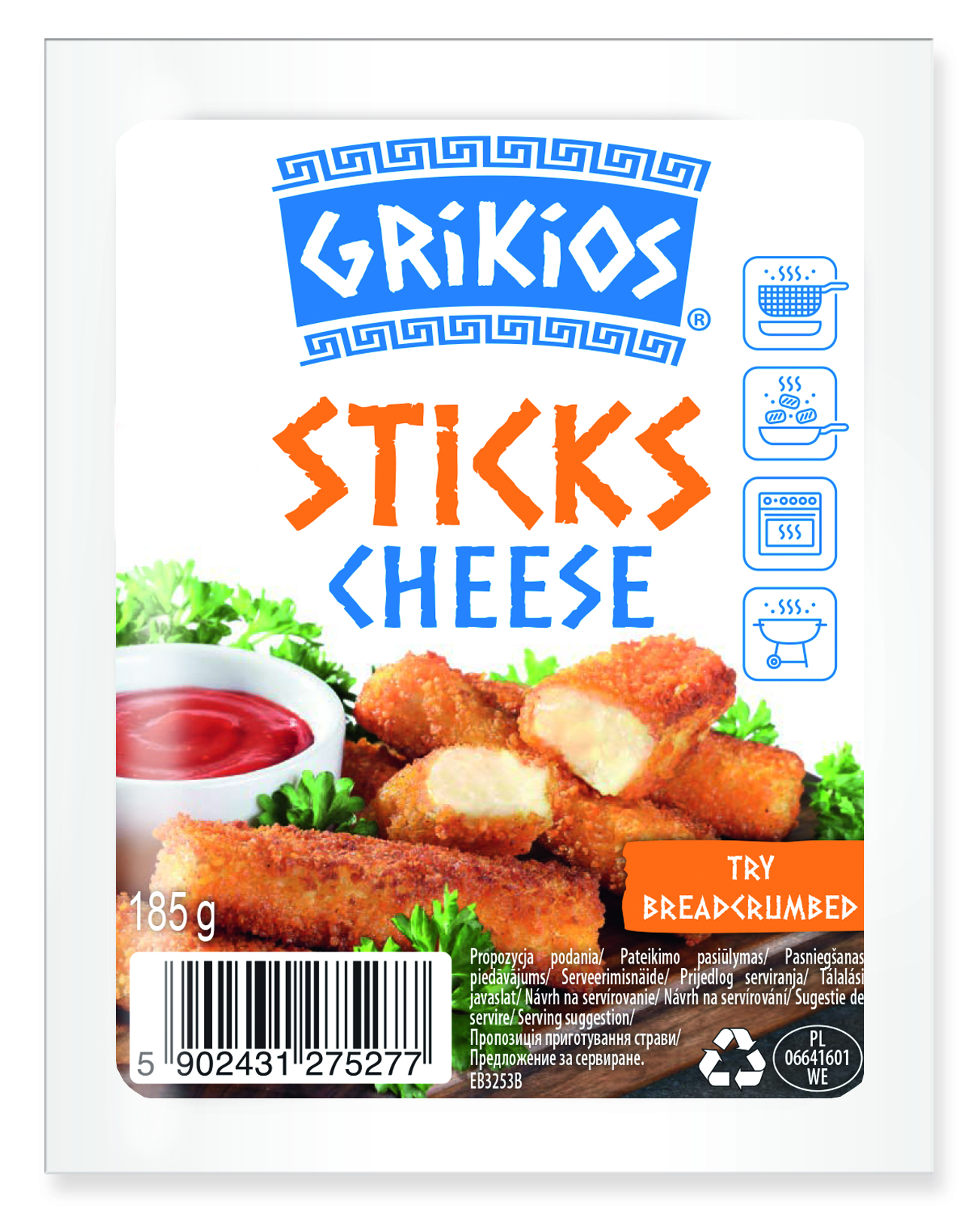 GRIKIOS Ser na grilla (paluszki)