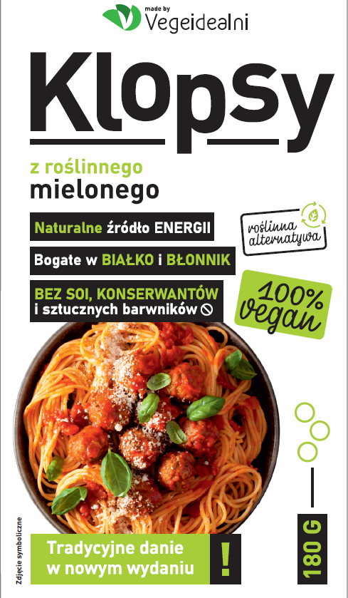 Vegeidealni Klopsy roślinne z cebulą
