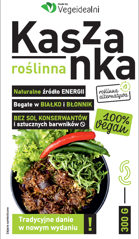 Vegeidealni Kaszanka roślinna