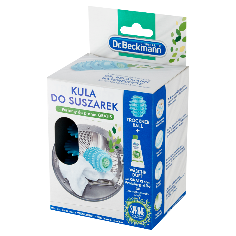 DR.BECKMANN Kula do suszarek + perfumy
