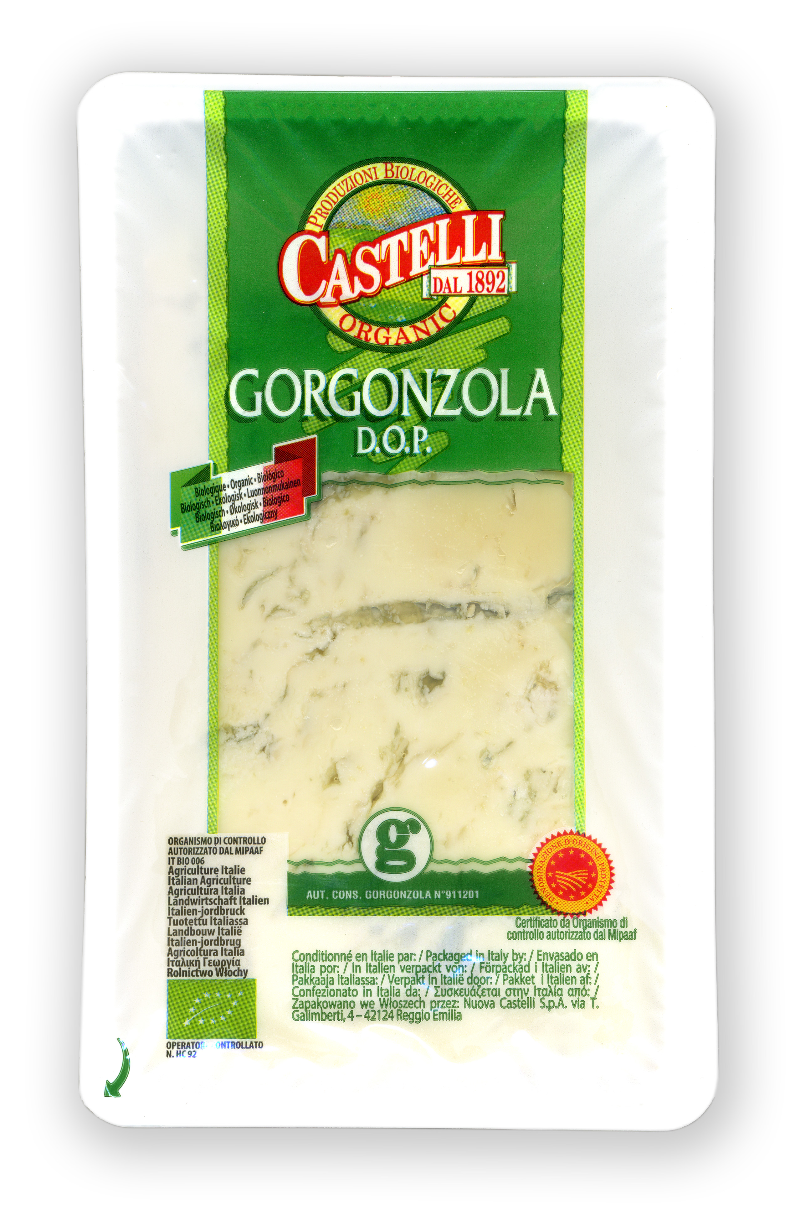 CASTELLI Ser Gorgonzola D.O.P. BIO