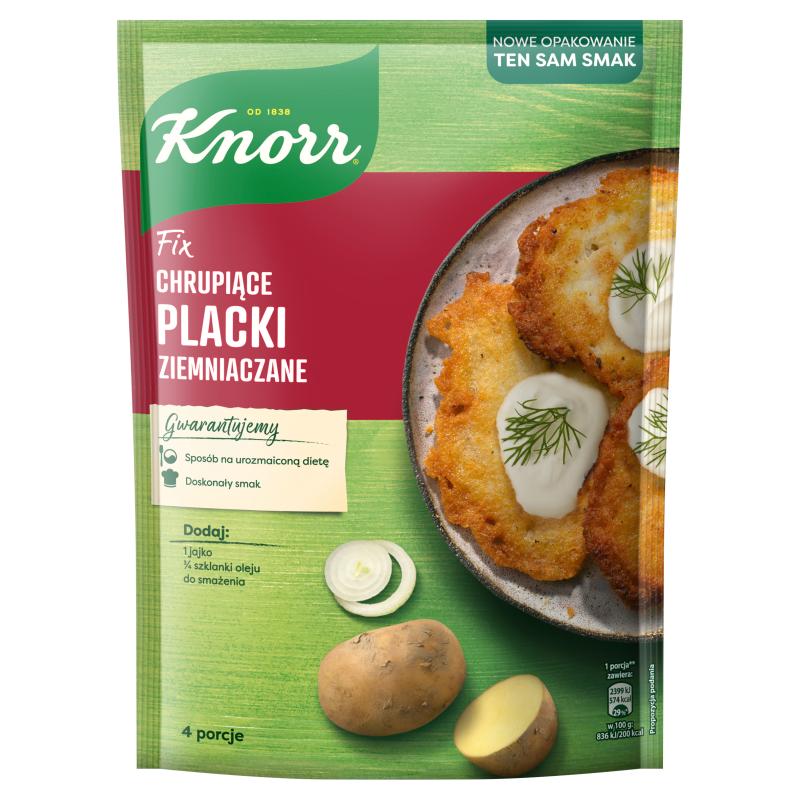 KNORR FIX Chrupiące placki ziemniaczane frisco.pl
