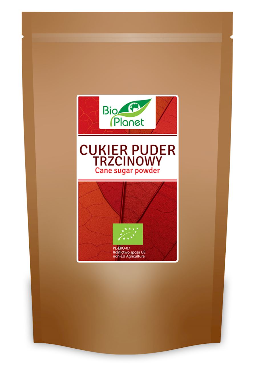 BIO PLANET Cukier puder trzcinowy BIO