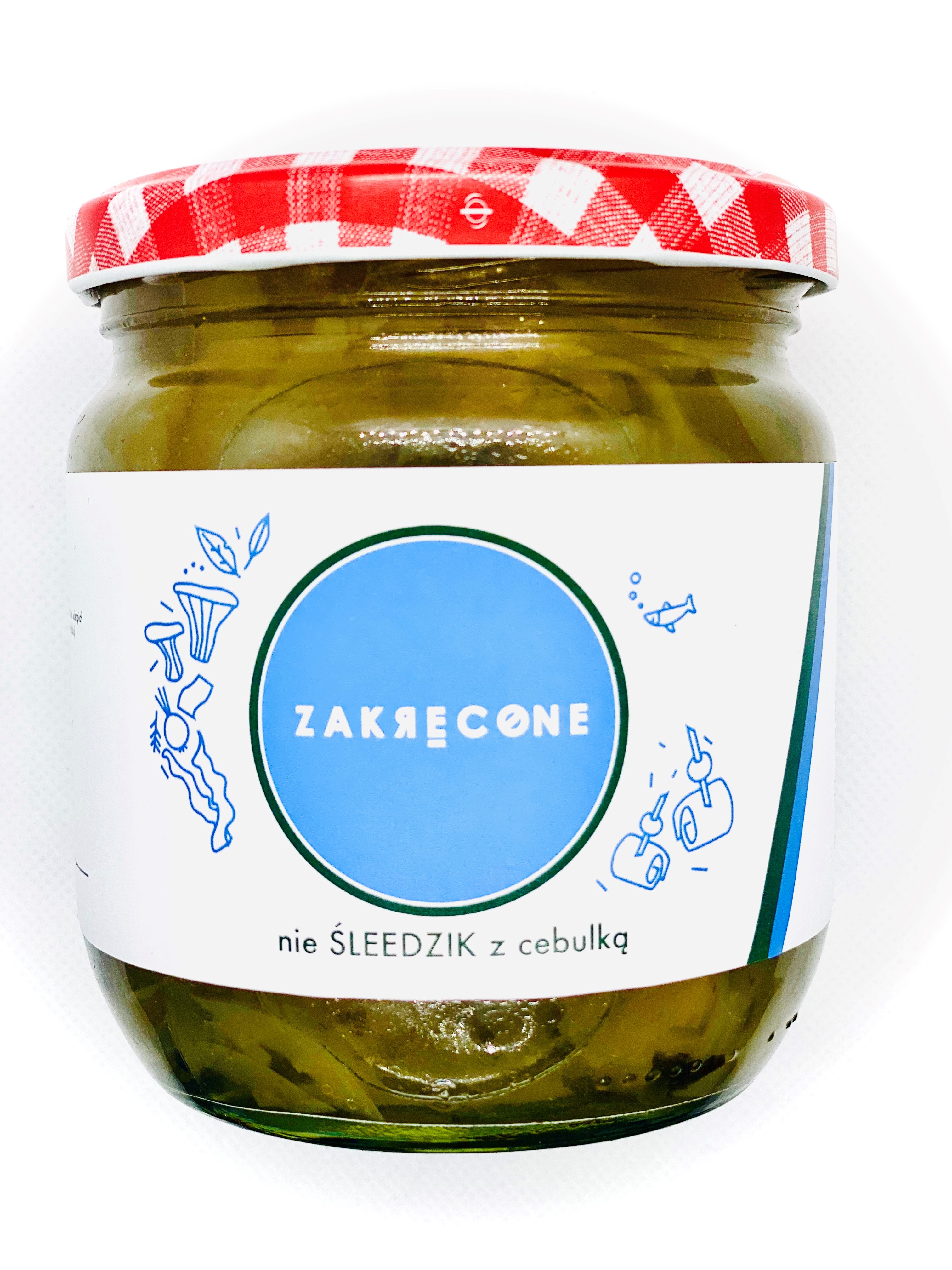 ZAKRĘCONE Nie śledzik z cebulką