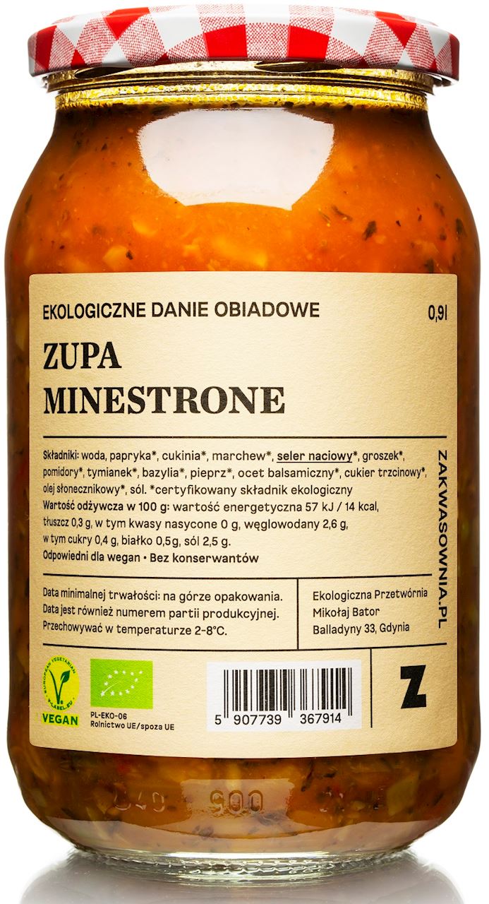 ZAKWASOWNIA Zupa minestrone BIO