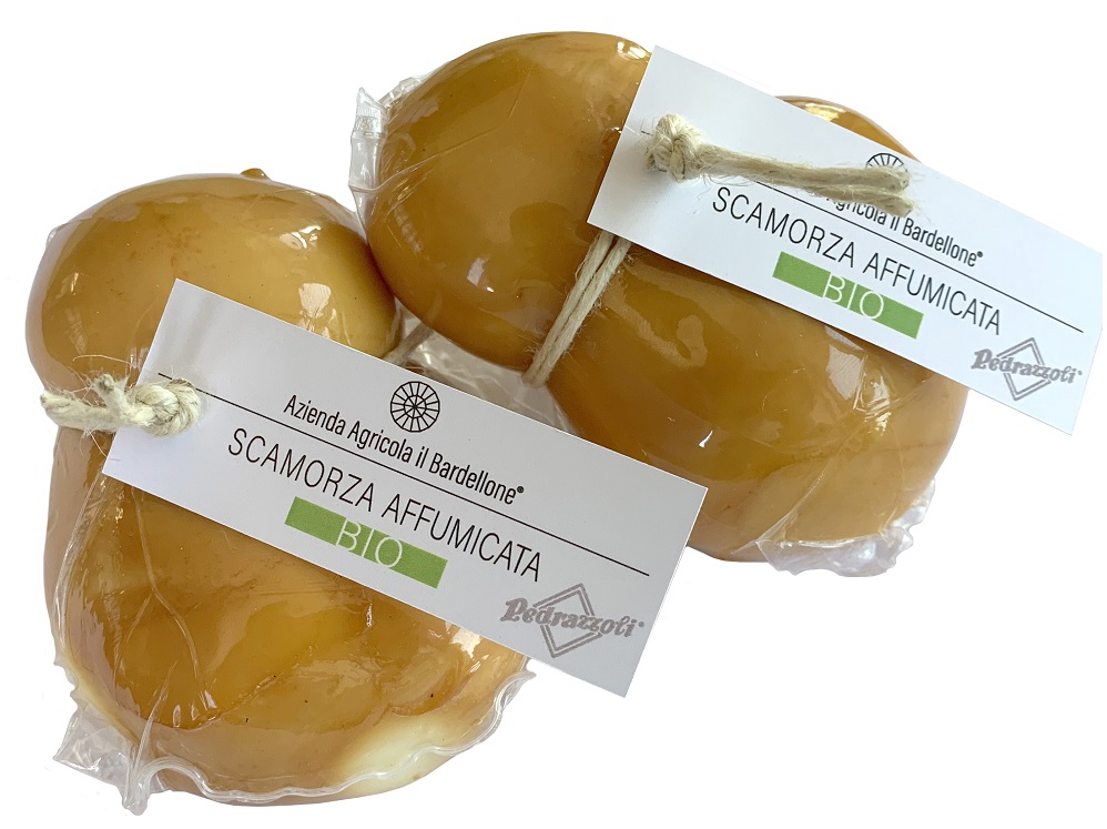 AZI. AGR. IL BARDELLONE Ser Scamorza Affumicata (wędzony) BIO