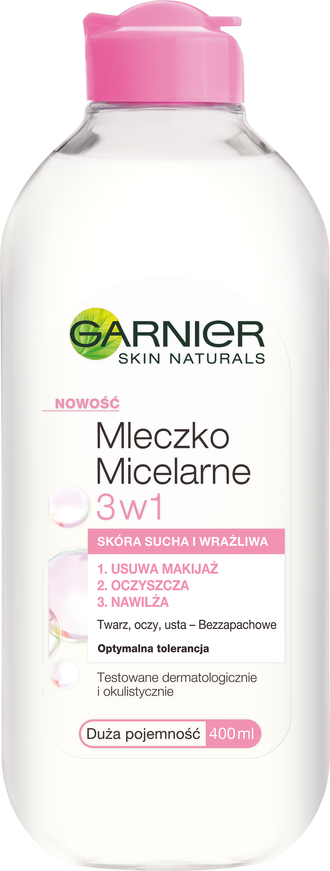 GARNIER Skin Active Mleczko micelarne 3w1