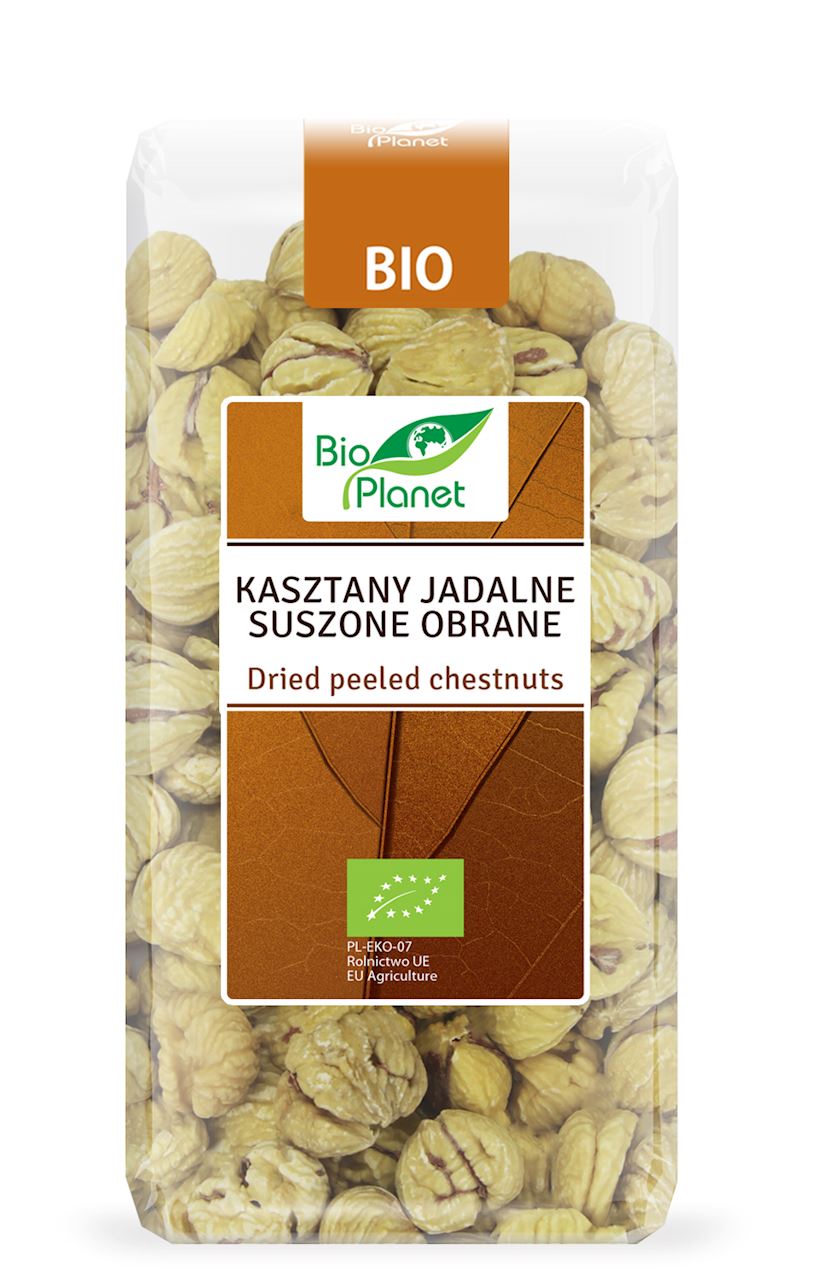 BIO PLANET Kasztany jadalne suszone (obrane) BIO