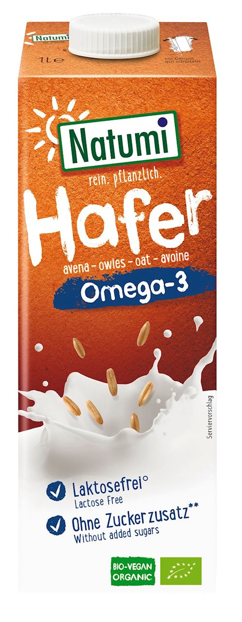 NATUMI Napój owsiany Omega-3 bez dodatku cukrów BIO