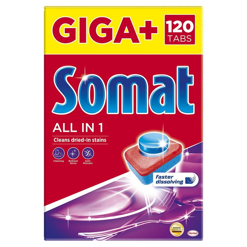 SOMAT All in 1 Tabletki do zmywarki
