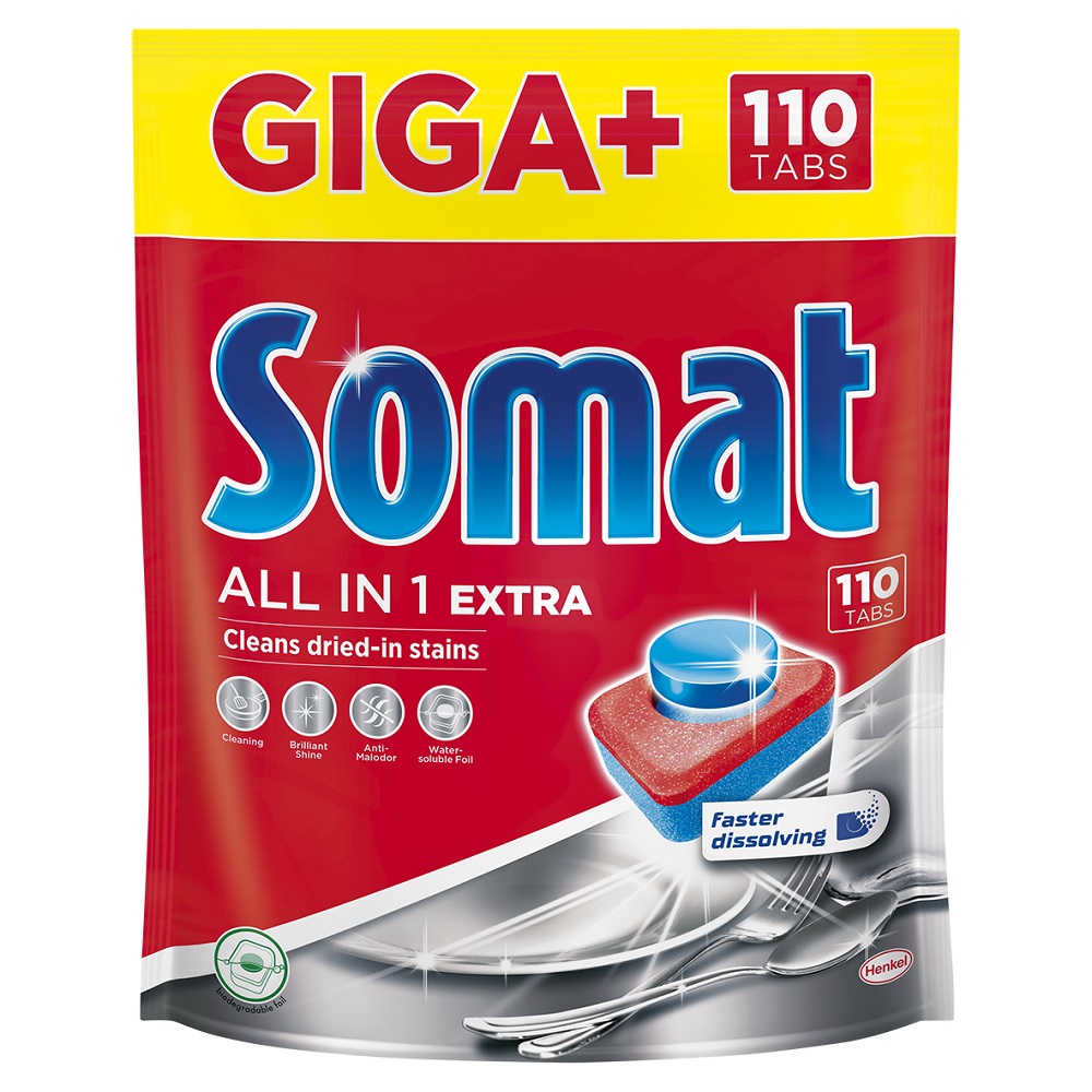 SOMAT All in 1 EXTRA Tabletki do zmywarki