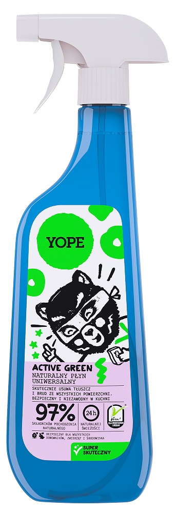 YOPE Naturalny płyn uniwersalny Active Green