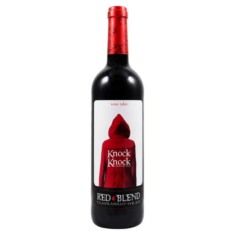 KNOCK KNOCK Wino czerwone