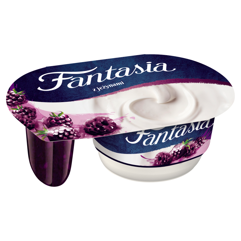 FANTASIA Jogurt kremowy z jeżynami