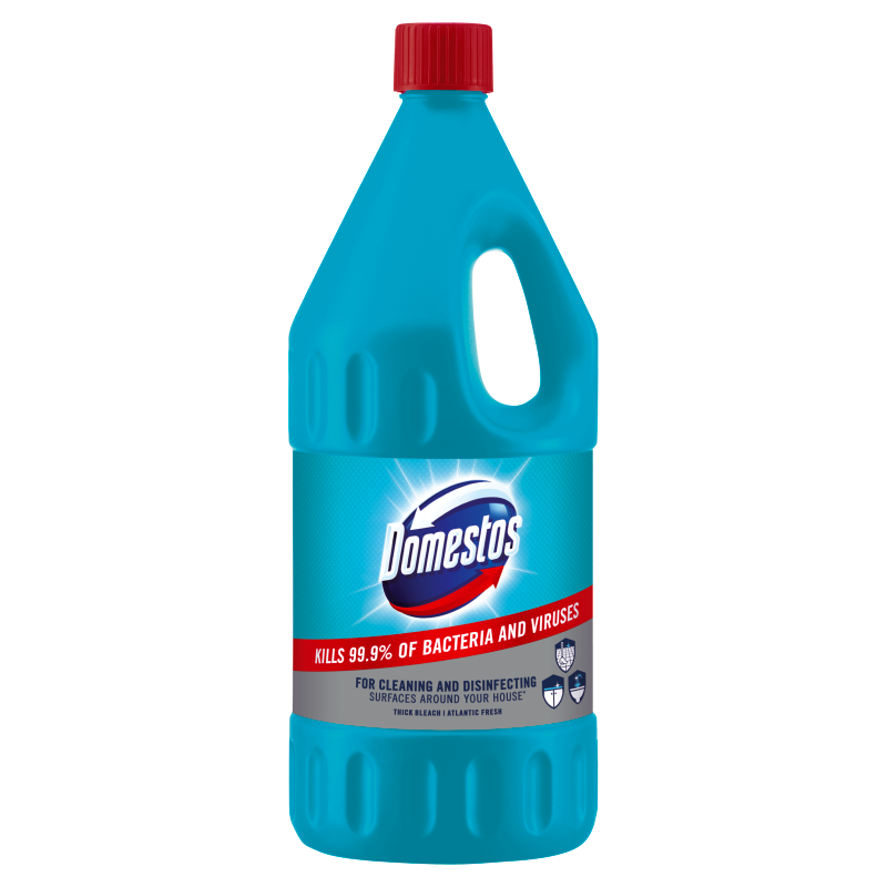 DOMESTOS Atlantic Fresh Płyn czyszcząco-dezynfekujący 6x2l