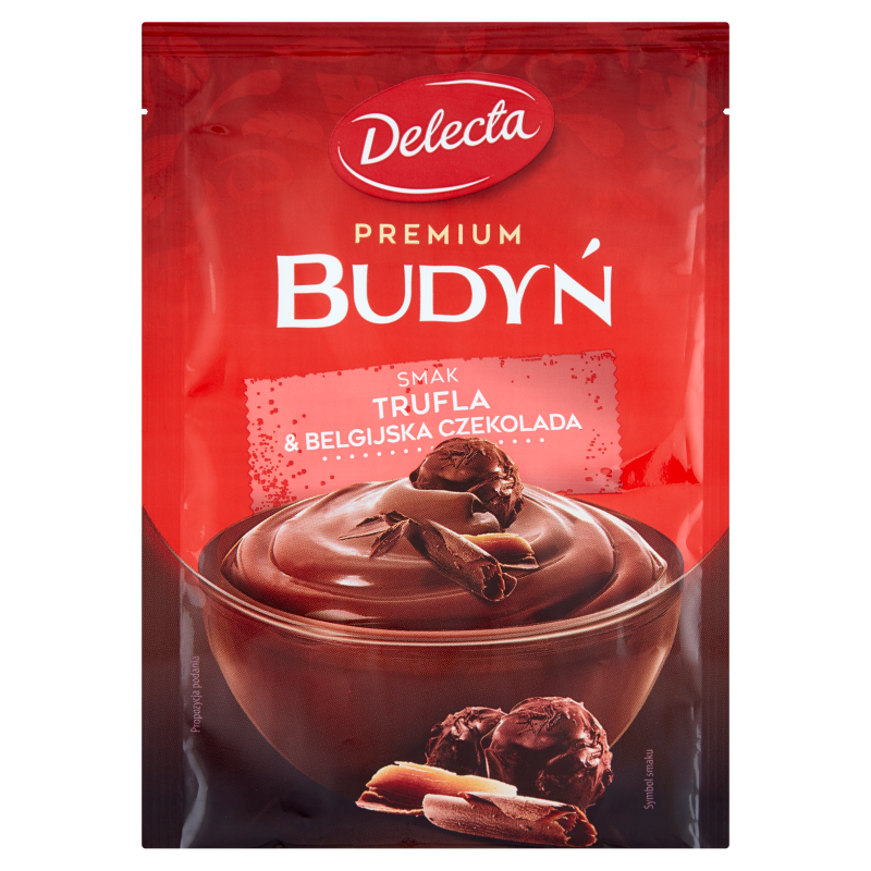 DELECTA Budyń truflowy z belgijską czekoladą