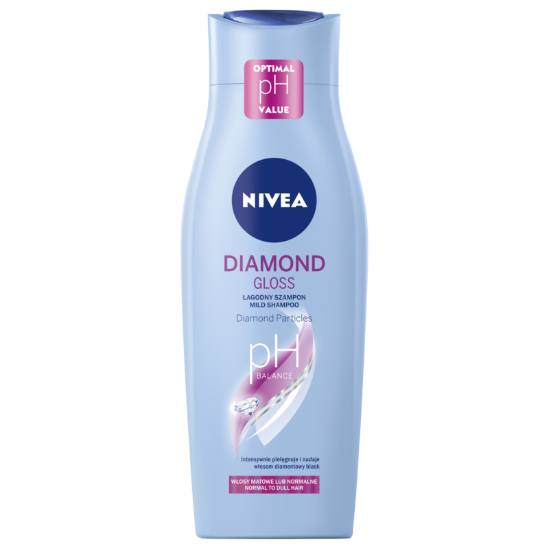 NIVEA Diamond Gloss Szampon do włosów matowych i pozbawionych blasku frisco.pl