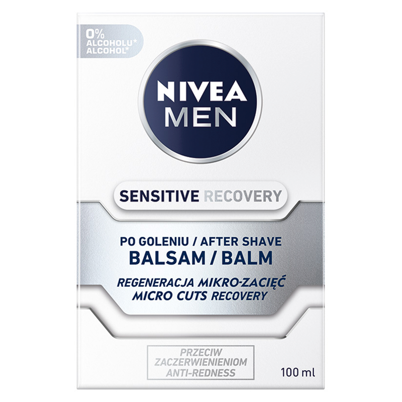 NIVEA SENSITIVE RECOVERY Łagodzący balsam po goleniu frisco.pl