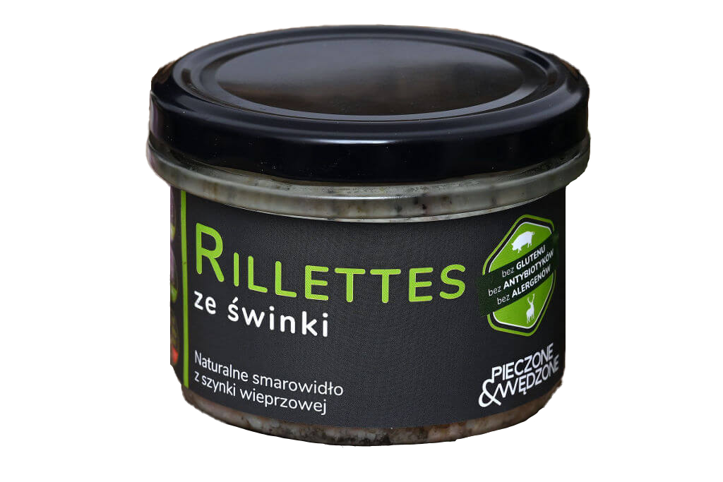 PIECZONE&WĘDZONE Rillettes ze świnki