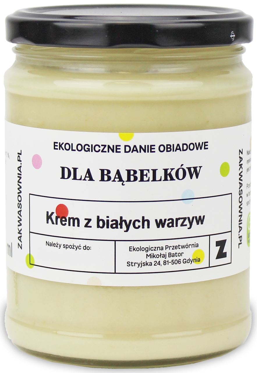 ZAKWASOWNIA Krem z białych warzyw dla bąbelków BIO