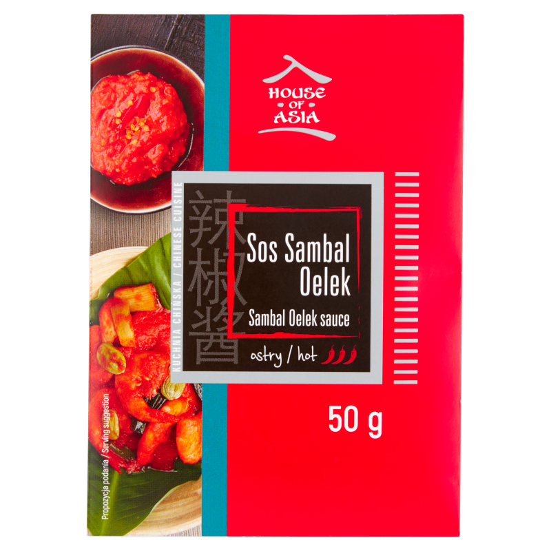 HOUSE OF ASIA Sos Sambal Oelek (ostry) frisco.pl