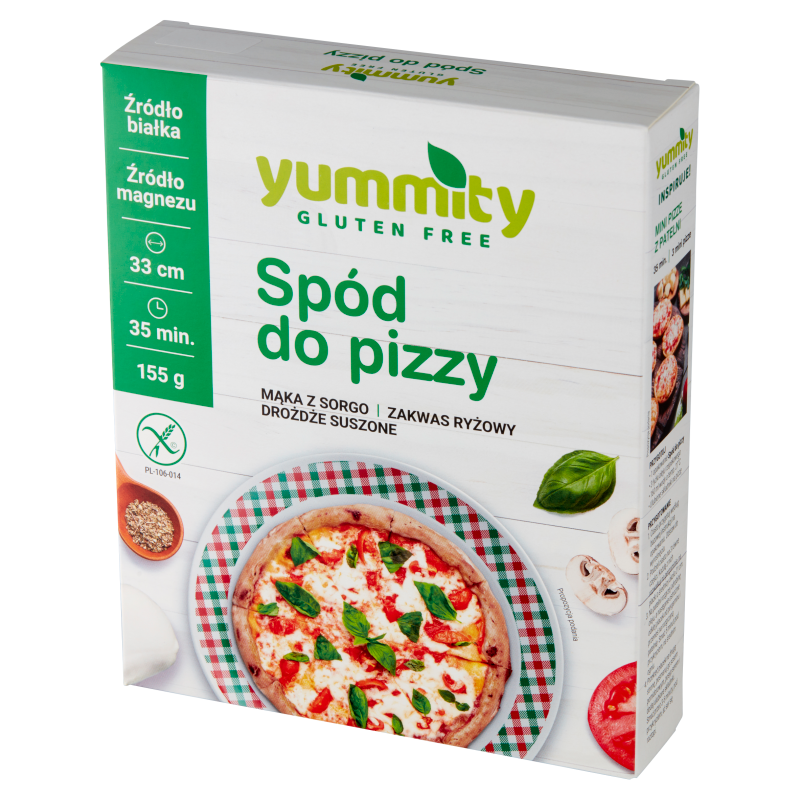 YUMMITY Spód do pizzy bezglutenowy