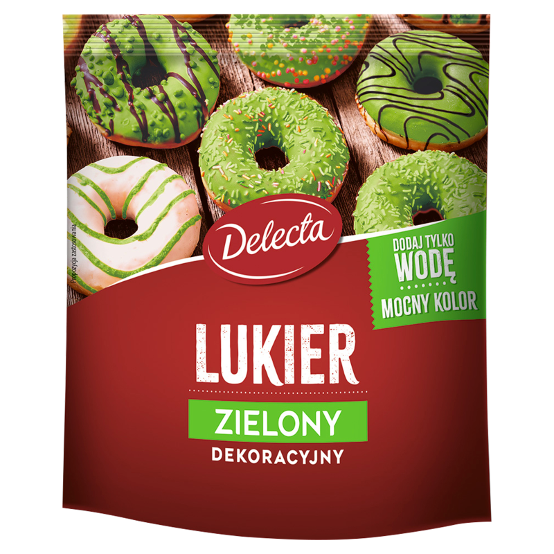 DELECTA Lukier zielony dekoracyjny frisco.pl