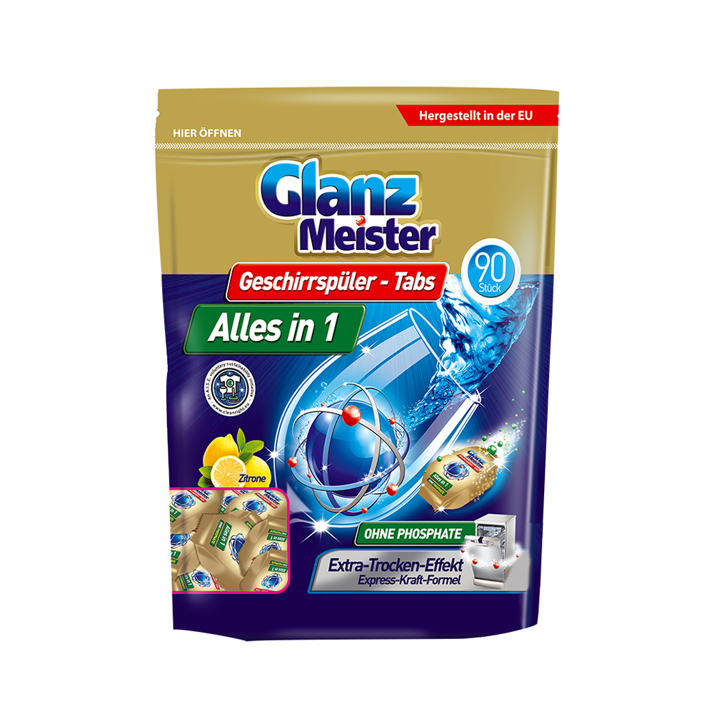 Glanz Meister Tabletki do zmywarki 90 szt.