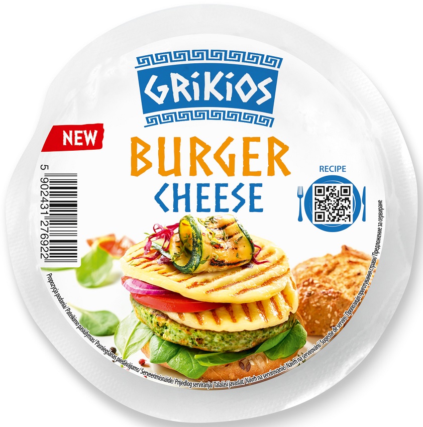 GRIKIOS Ser na grilla typu Halloumi Burger