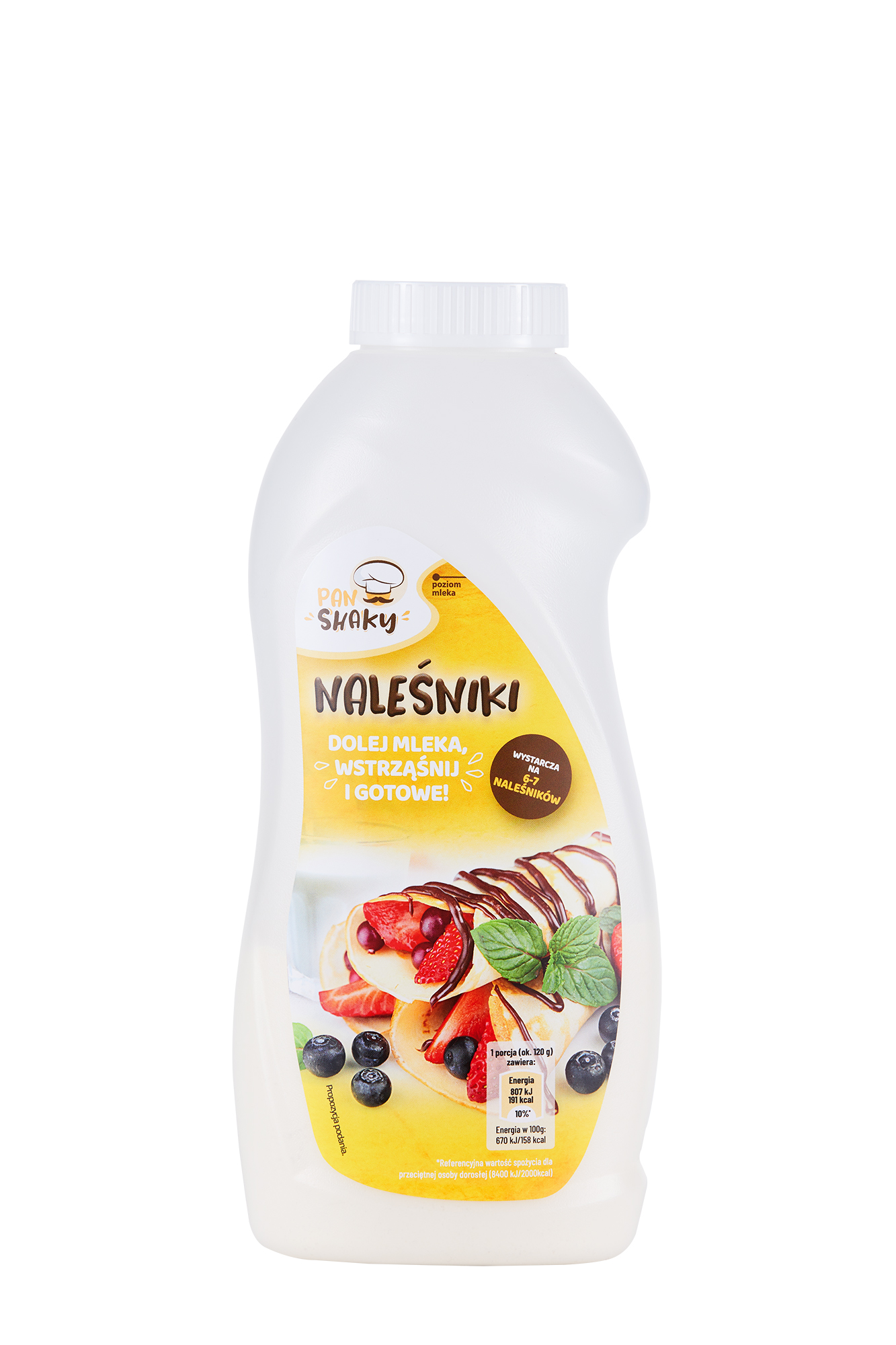 PAN SHAKY Naleśniki - gotowa mieszanka ciasta