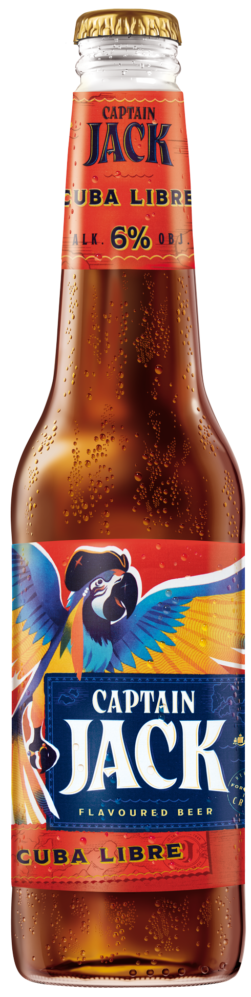 CAPTAIN JACK Cuba Libre Piwo (butelka bezzwrotna)