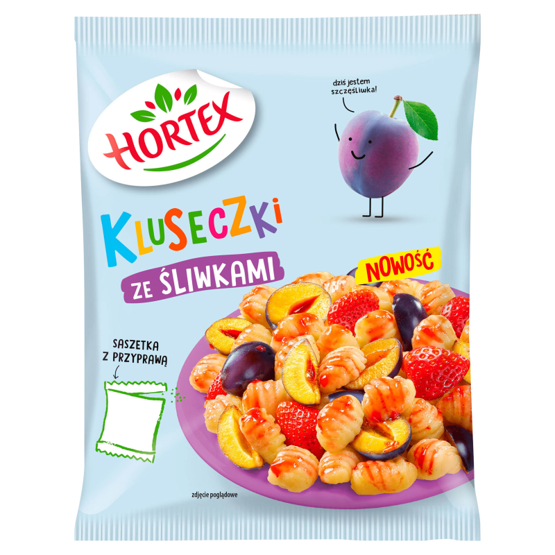 HORTEX Kluseczki ze śliwkami