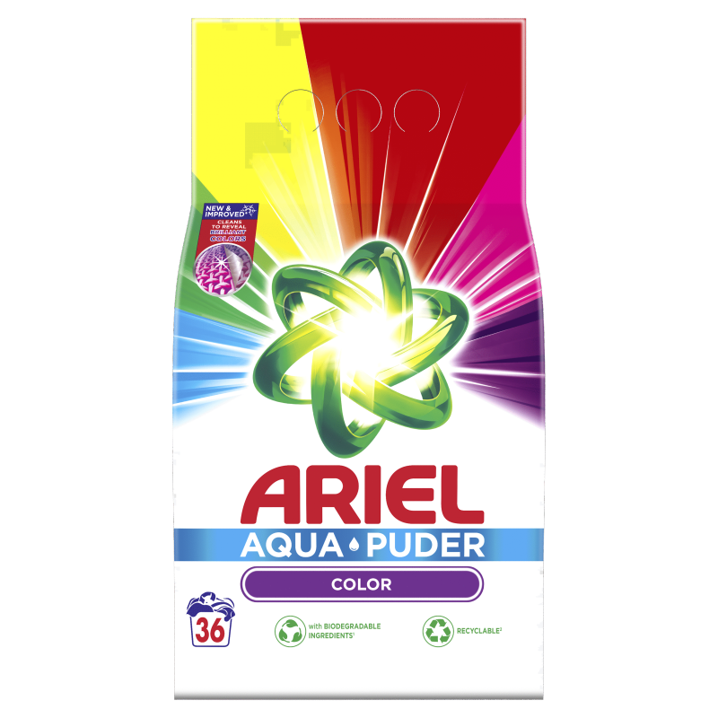 ARIEL Color Proszek do prania kolorowych tkanin, 36 prań