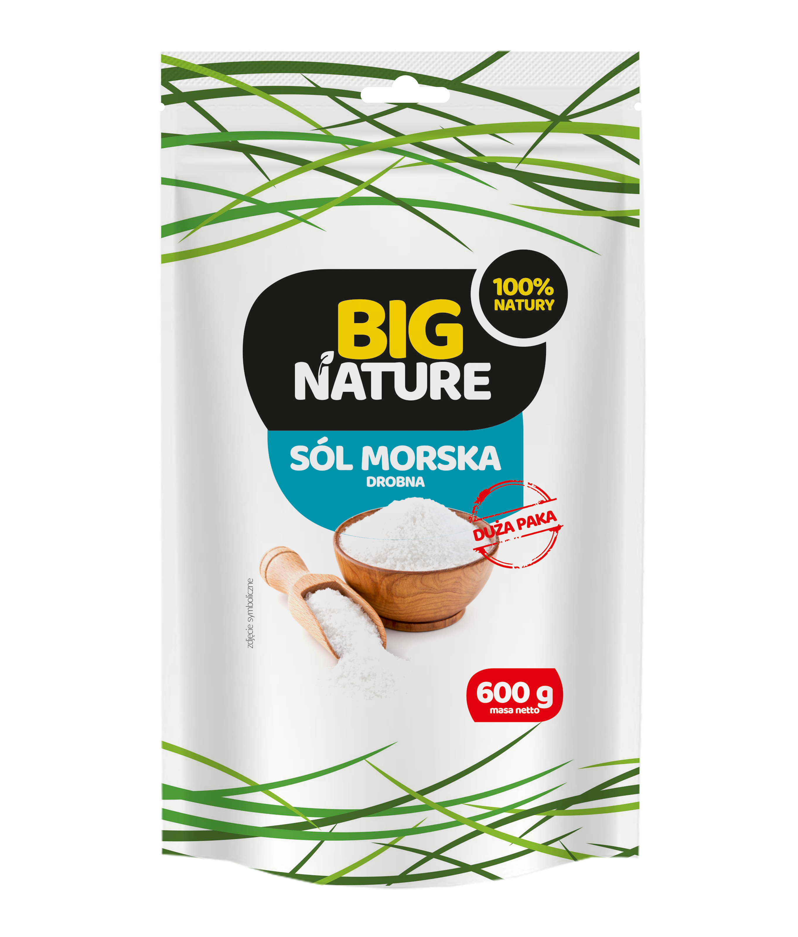 BIG NATURE Sól morska drobna