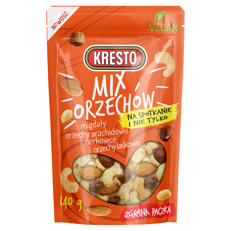 KRESTO Mix orzechów (migdały arachidowe nerkowce laskowe) frisco.pl