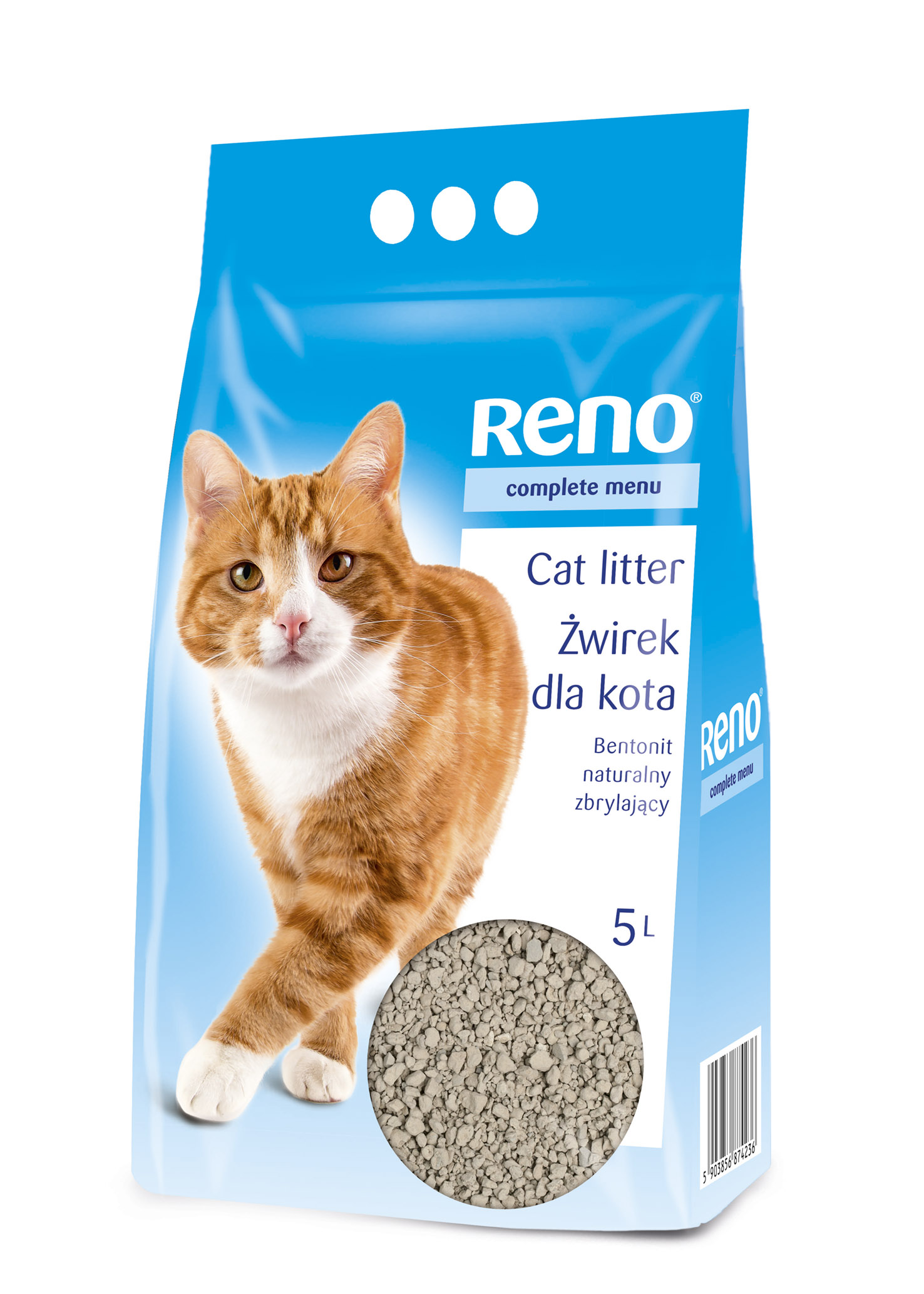 RENO Żwirek bentonitowy