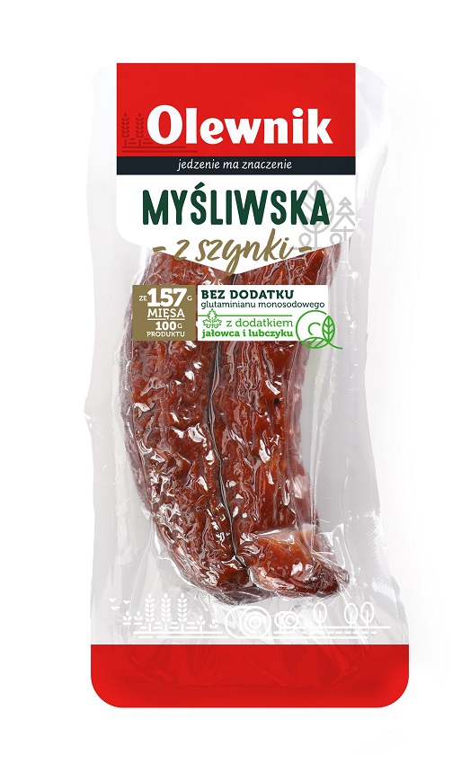 OLEWNIK Kiełbasa myśliwska z szynki