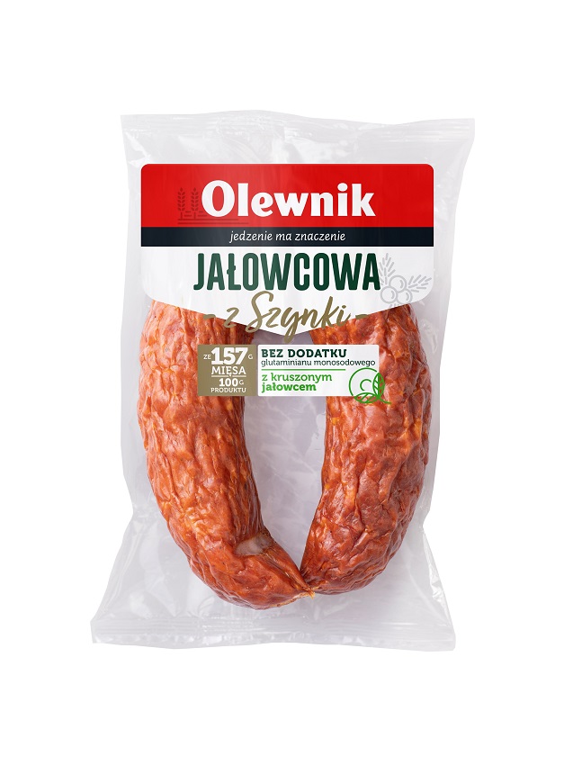 OLEWNIK Kiełbasa jałowcowa z szynki