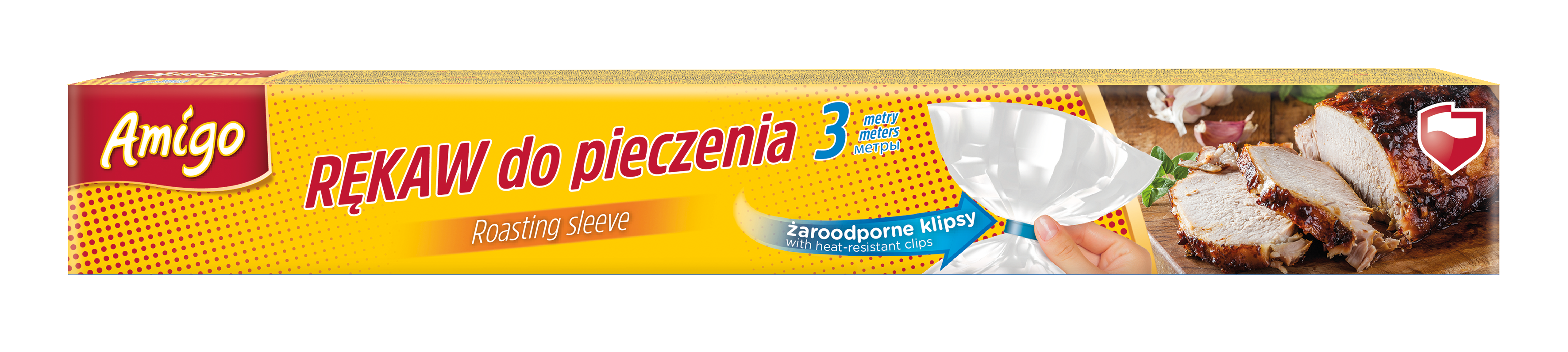 AMIGO Rękaw do pieczenia 3m (szerokość 29cm)