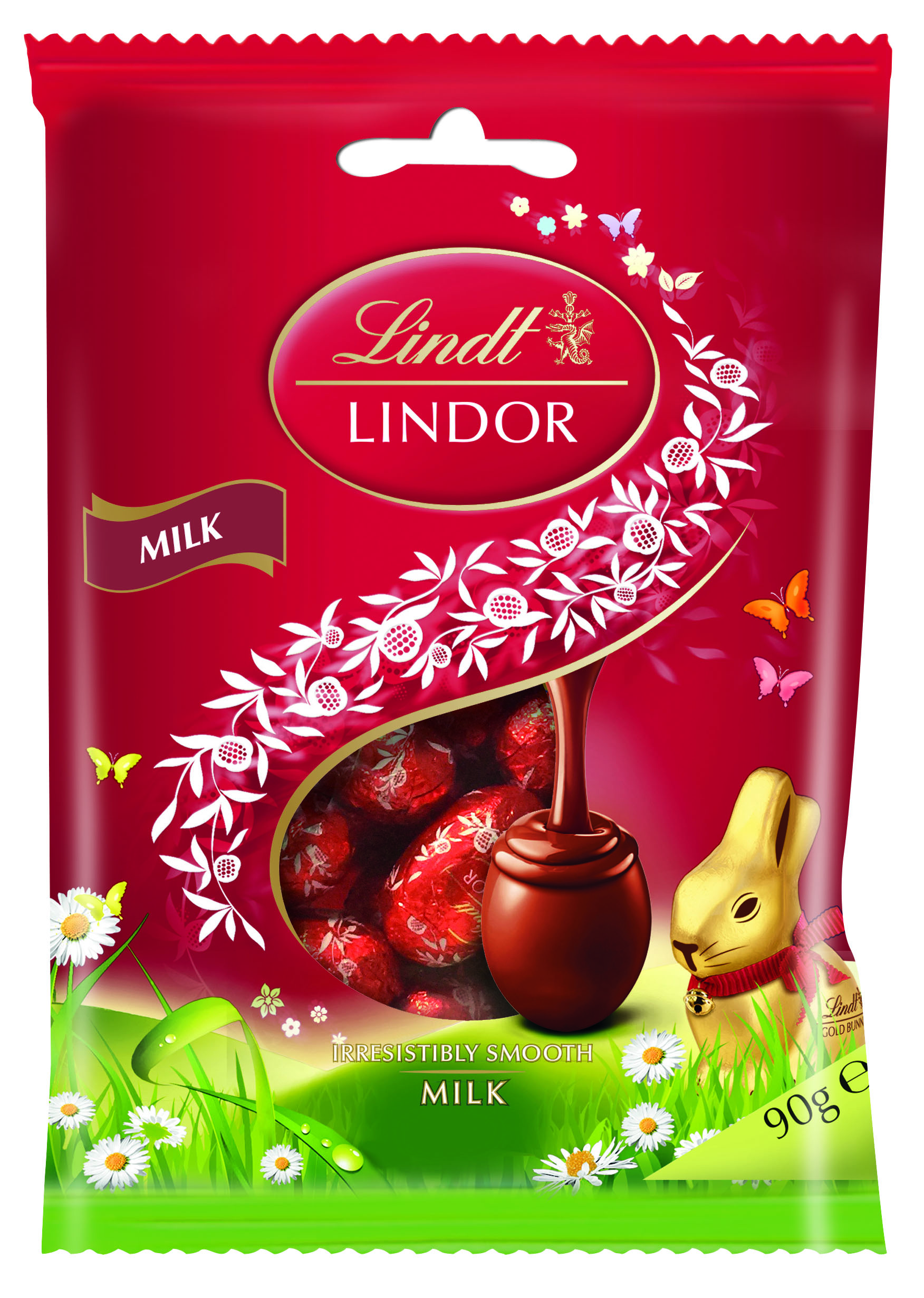 LINDT Lindor Praliny jajeczka z czekolady mlecznej z nadzieniem WN