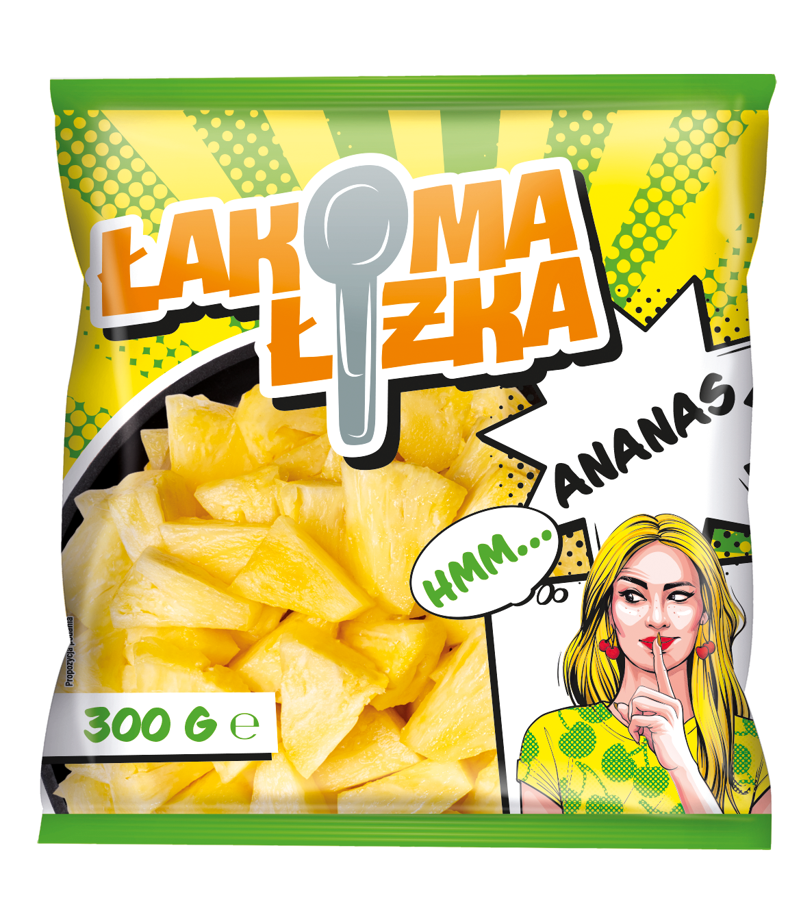ŁAKOMA ŁYŻKA Ananas