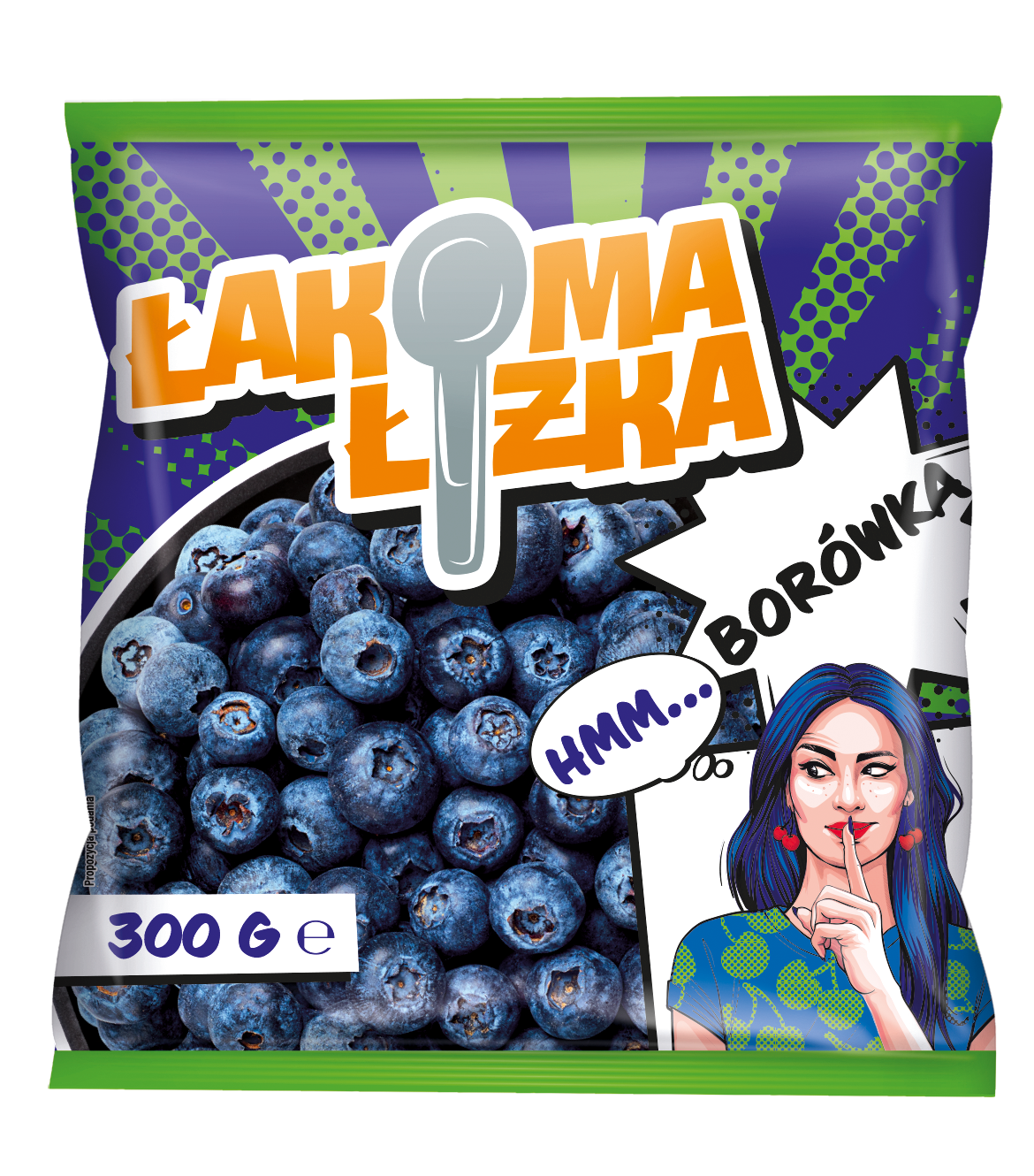 ŁAKOMA ŁYŻKA Borówka
