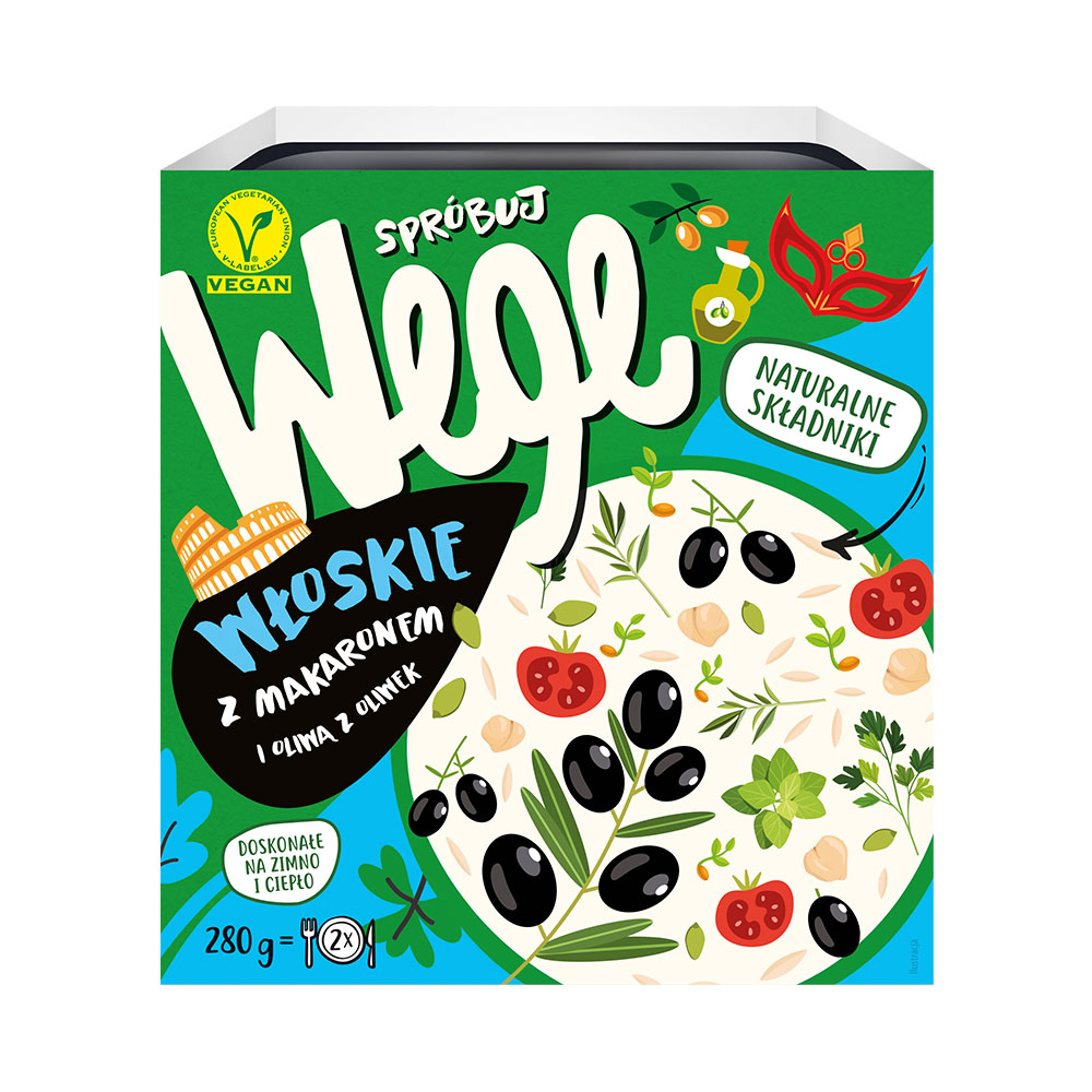 SPRÓBUJ WEGE Włoskie z makaronem i oliwą z oliwek