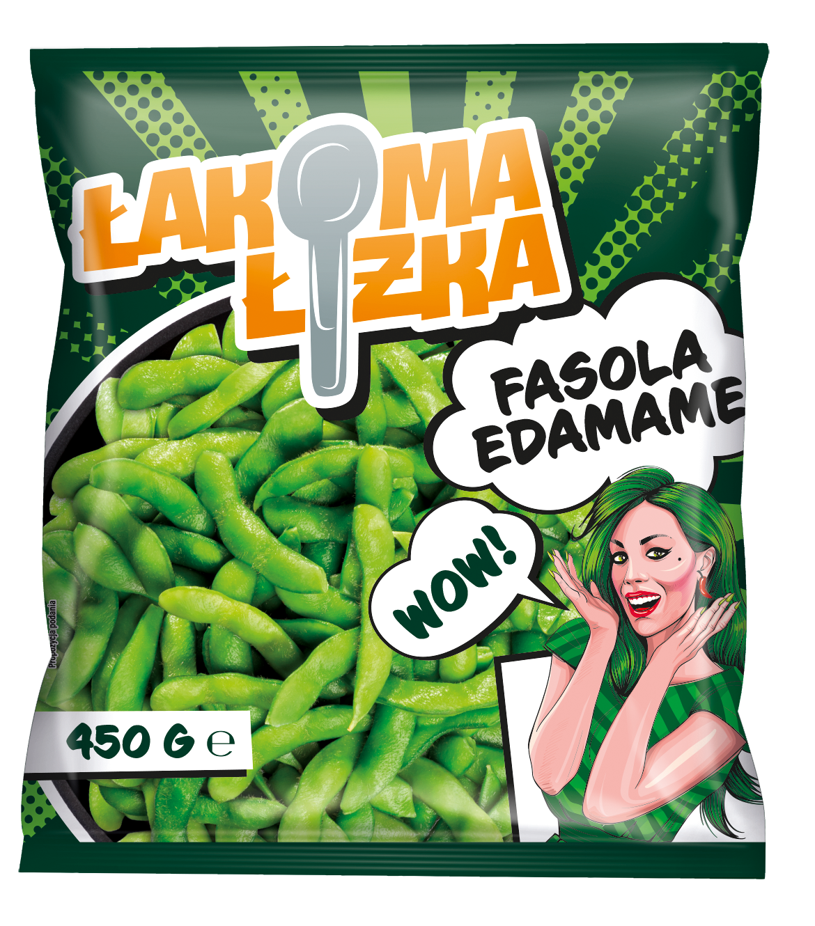 ŁAKOMA ŁYŻKA Fasola edamame