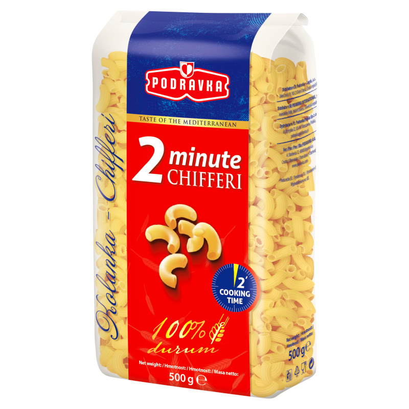 PODRAVKA Makaron chifferi - ekspresowy (2 min.) frisco.pl
