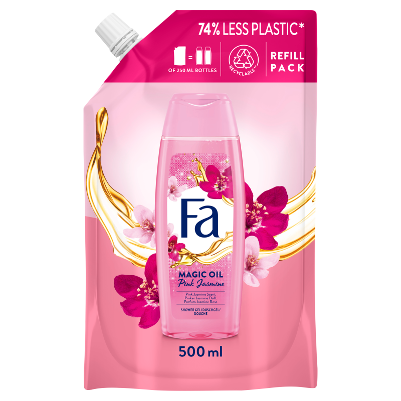 FA Magic Oil Pink Jasmine Żel pod prysznic o zapachu różowego jaśminu - zapas
