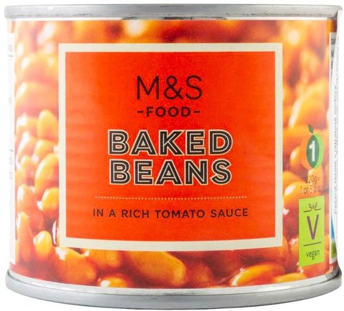 MARKS & SPENCER Fasolka w sosie pomidorowym