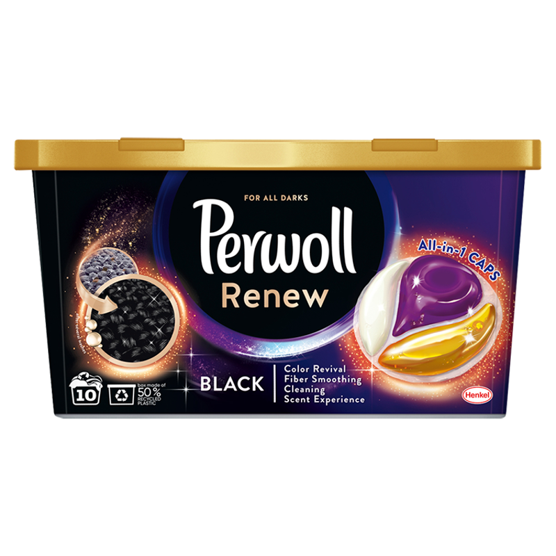 PERWOLL Kapsułki do prania ciemnych tkanin 10 szt.